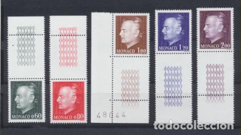 Sellos: 1974. M&oacute;naco Yvert 992-96 ** - Foto 1