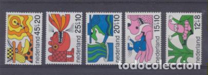 Sellos: Holanda. Yvert 877-81 ** - Foto 1