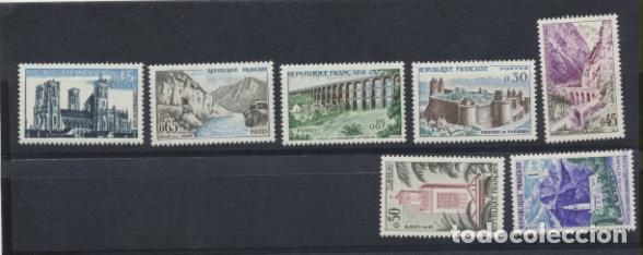 Sellos: Francia. Yvert 1235-41 ** - Foto 1
