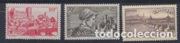 Sellos: Francia 1939. Yvert 448-50 * - Foto 1