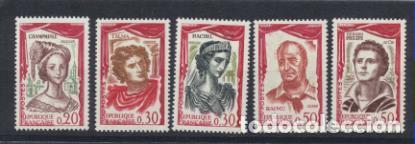 Sellos: Francia. Yvert 1301-05 ** - Foto 1
