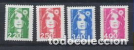 Sellos: Francia. Yvert 2714-17 ** - Foto 1