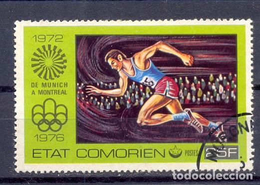 Sellos: Comores,1972, preobliterado - Foto 1