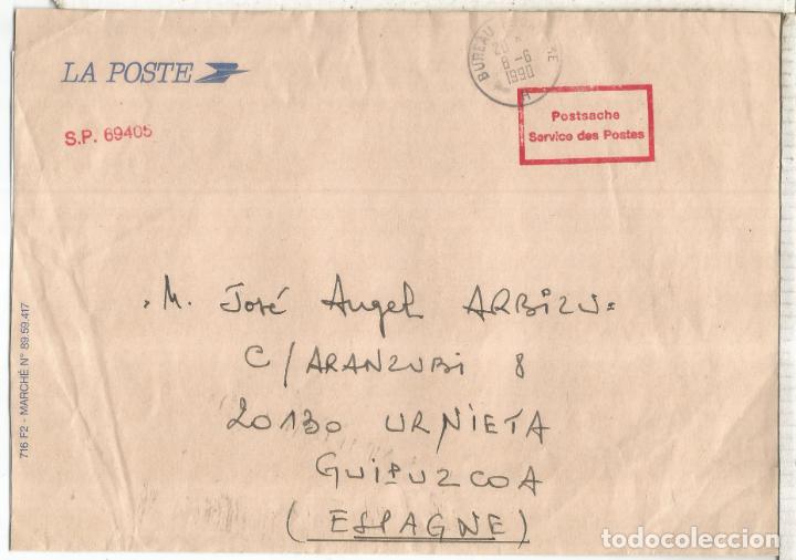 Sellos: FRANCIA LA POSTE CC SERVICE DES POSTES 1990 - Foto 1