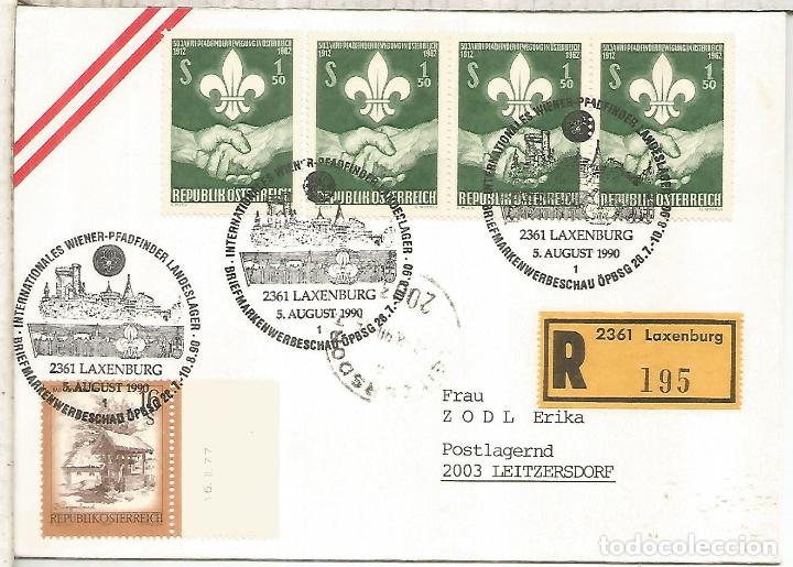 Sellos: AUSTRIA LAXENBURG 1990 SCOUT - Foto 1