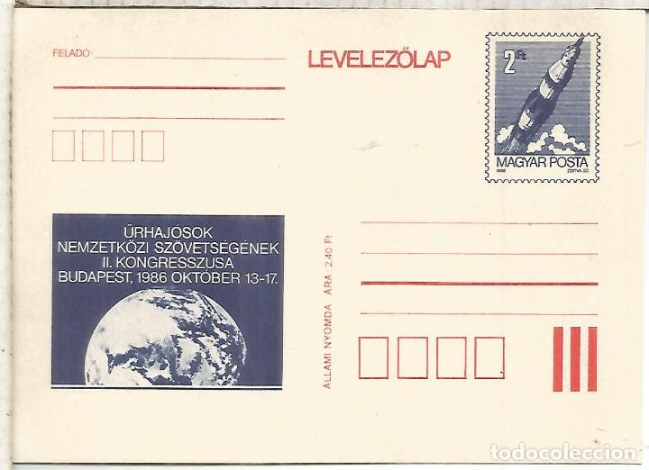 Sellos: HUNGRIA ENTERO POSTAL ESPACIO SPACE - Foto 1