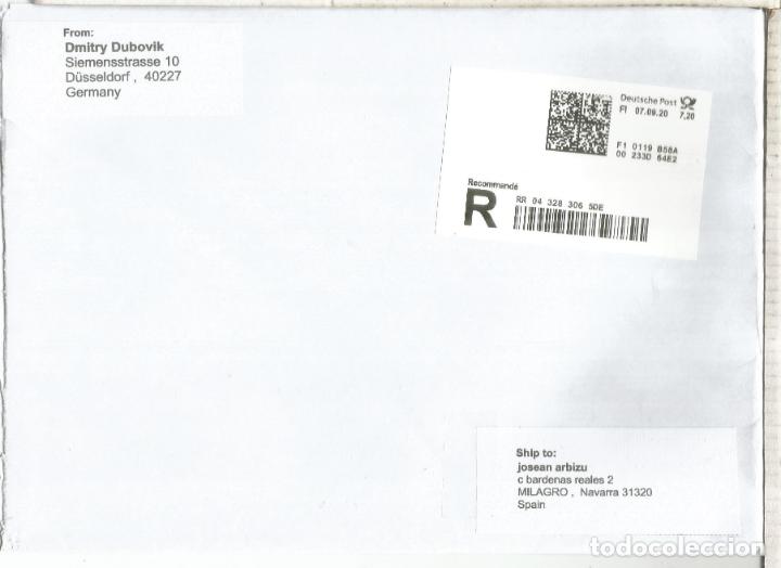 Sellos: ALEMANIA CC CERTIFICADA QR CODE LABEL DEUTSCHE POST ATM - Foto 1