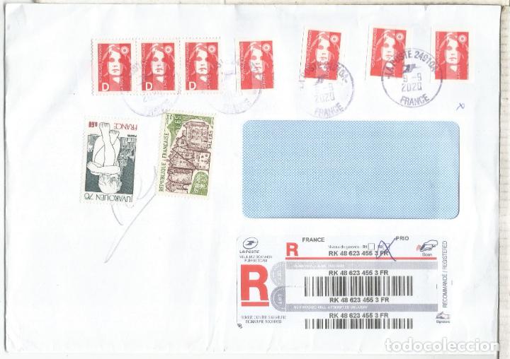 Sellos: FRANCIA CC CERTIFICADA LA POSTE 2020 - Foto 1