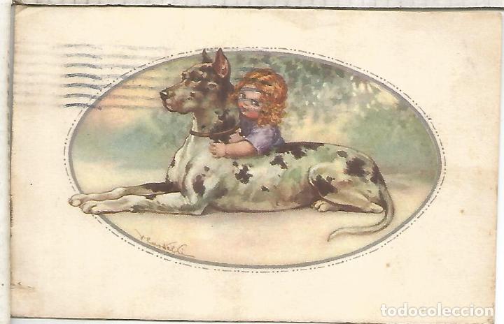 Sellos: DINAMARCA TARJETA POSTAL 1925 - Foto 2