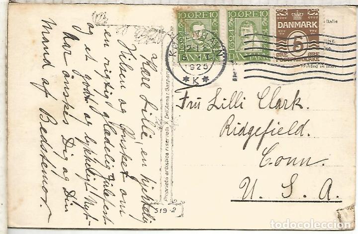 Sellos: DINAMARCA TARJETA POSTAL 1925 - Foto 1
