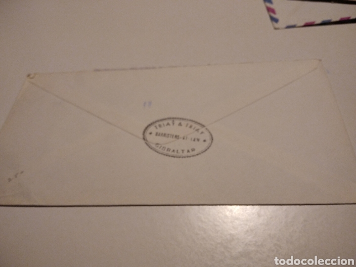 Sellos: Sobre sellos Gibraltar - Foto 2