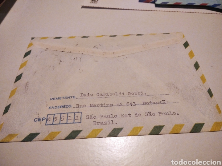 Sellos: Sobre con sellos Brasil - Foto 2