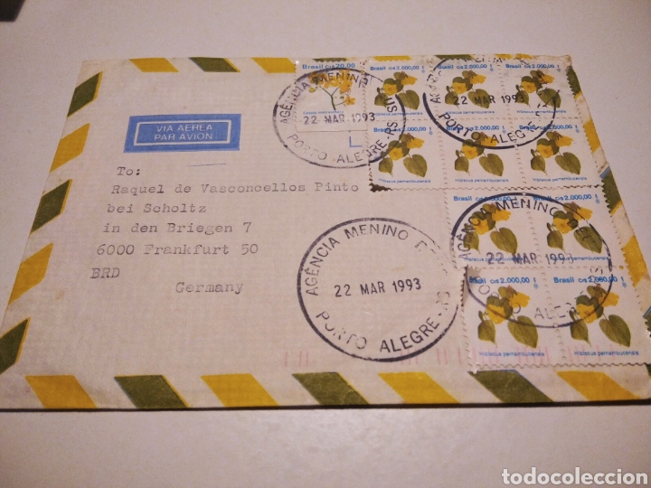 Sellos: Sobre con sellos Brasil - Foto 1