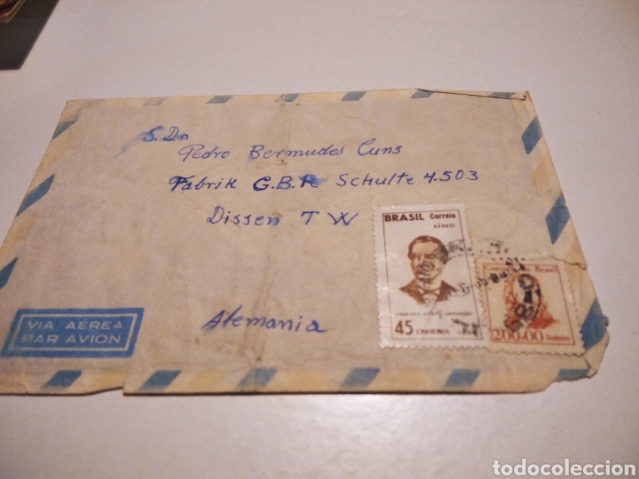 Sellos: Sobre con sellos Brasil - Foto 1
