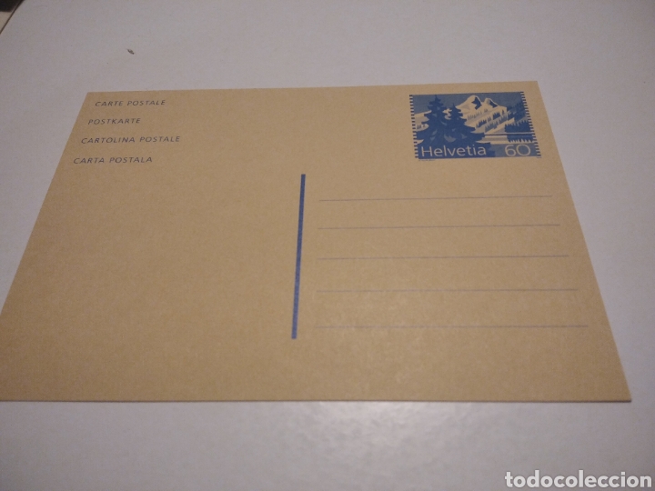 Sellos: Carta Postal Suiza - Foto 1