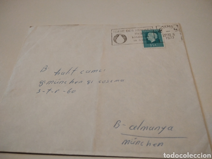 Sellos: Sobre sellos Holanda - Foto 1