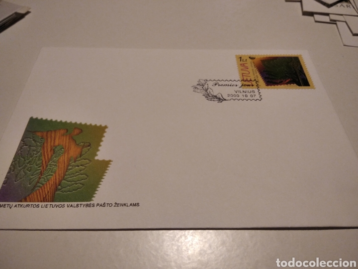 Sellos: Sobre primer d&iacute;a Lituania - Foto 1