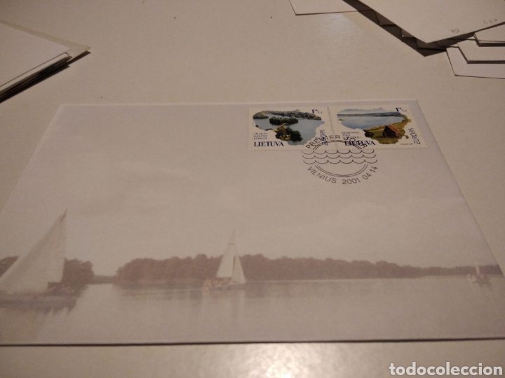 Sellos: Sobre primer d&iacute;a Lituania - Foto 1