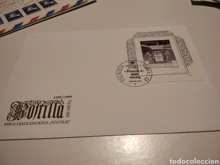 Sellos: Sobre primer d&iacute;a Lituania - Foto 1