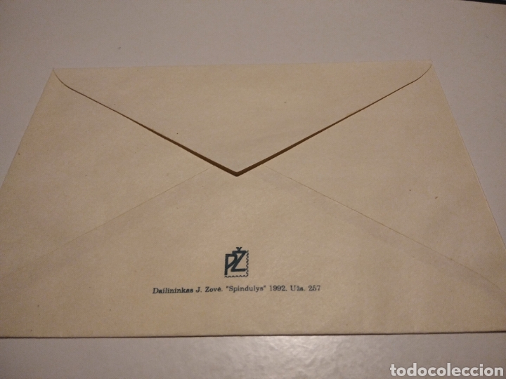 Sellos: Sobre entero postal Lituania - Foto 2