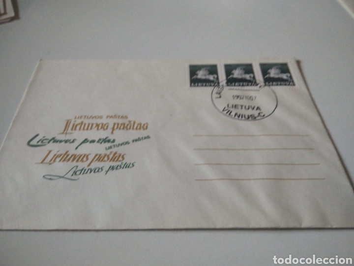 Sellos: Sobre primer d&iacute;a Lituania - Foto 1