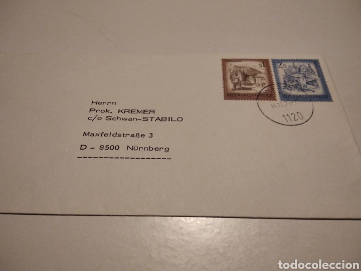 Sellos: Sobre sellos Austria - Foto 1