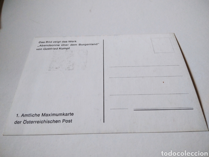 Sellos: Tarjeta Maxima Osterreich - Foto 2