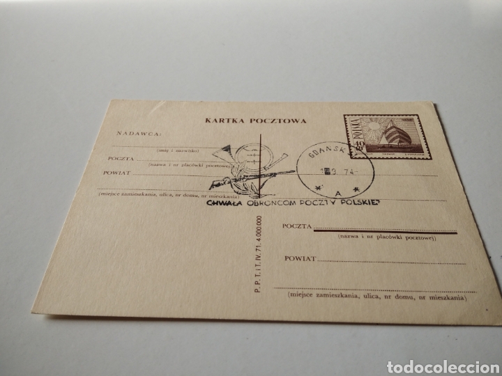 Sellos: Entero Postal Polska - Foto 1