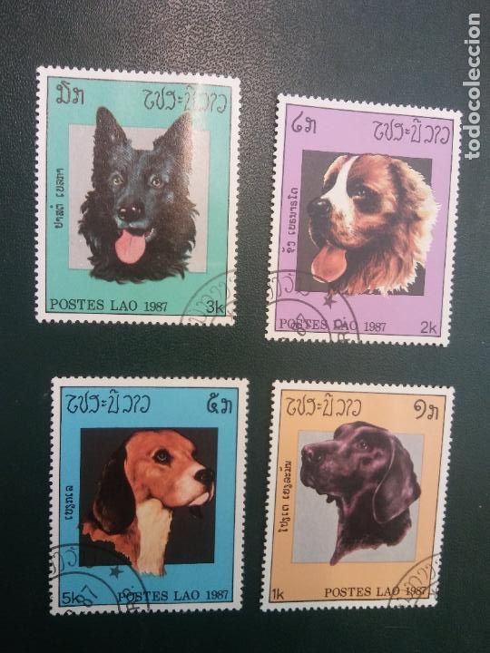Sellos: SELLOS. POSTES LAO 1987 - Foto 1