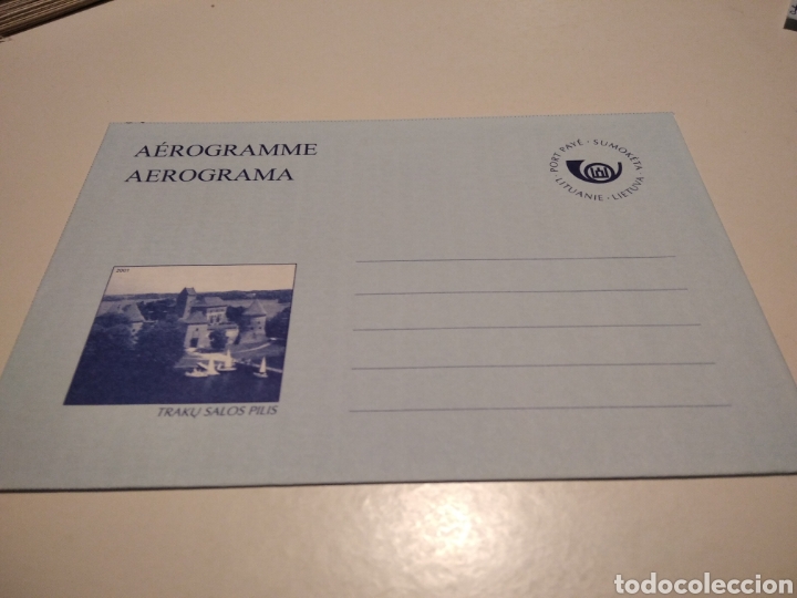 Sellos: Aerograma Lituania - Foto 1