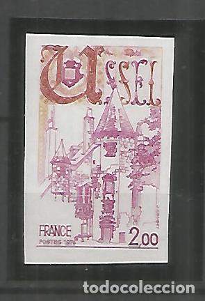 Sellos: FRANCIA SIN DENTAR IMPERFORATE USSEL ARQUITECTURA - Foto 1