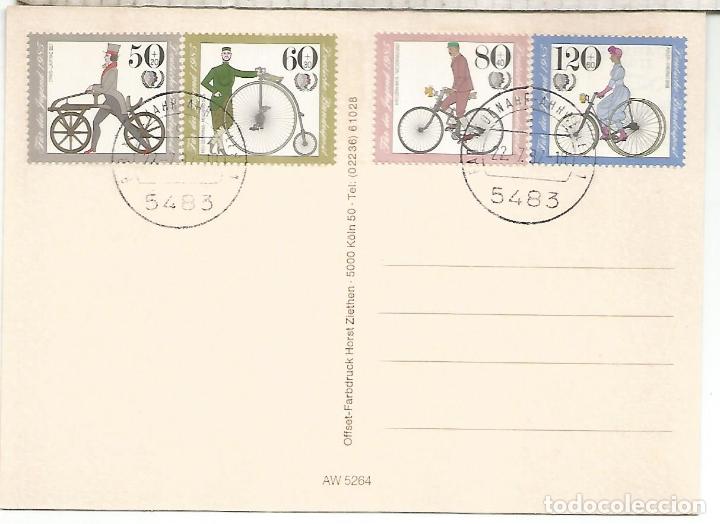 Sellos: ALEMANIA BAD NEUENAHR BICICLETA CICLISMO CYCLING BICYCLE