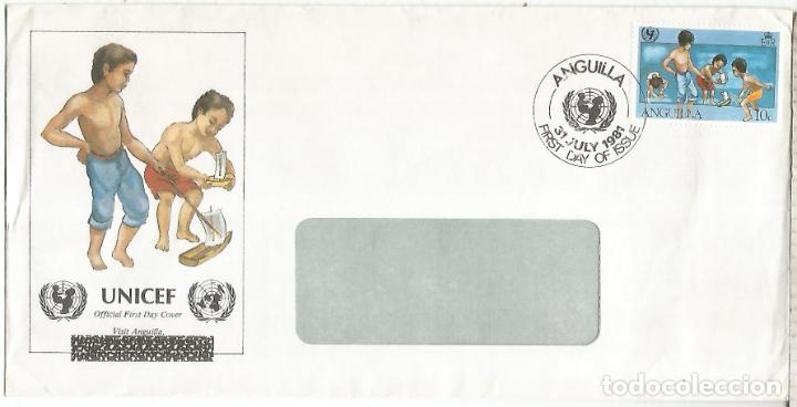 Sellos: ANGUILLA FDC UNICEF ONU - Foto 1