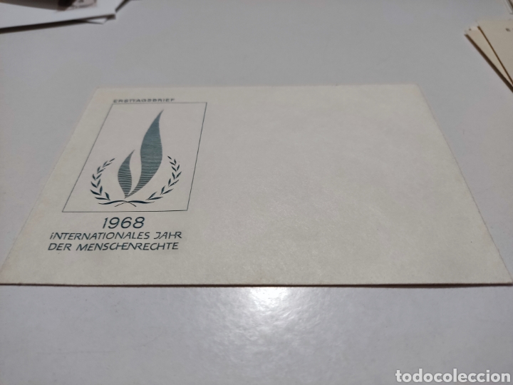 Sellos: Sobre primer d&iacute;a 1968 DDR - Foto 1