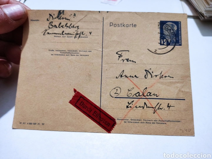 Sellos: Entero postal DDR - Foto 1
