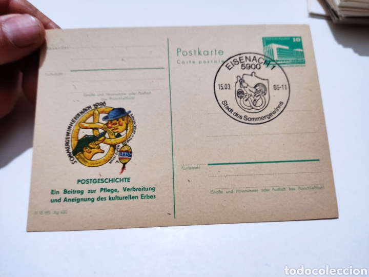 Sellos: Entero postal DDR - Foto 1