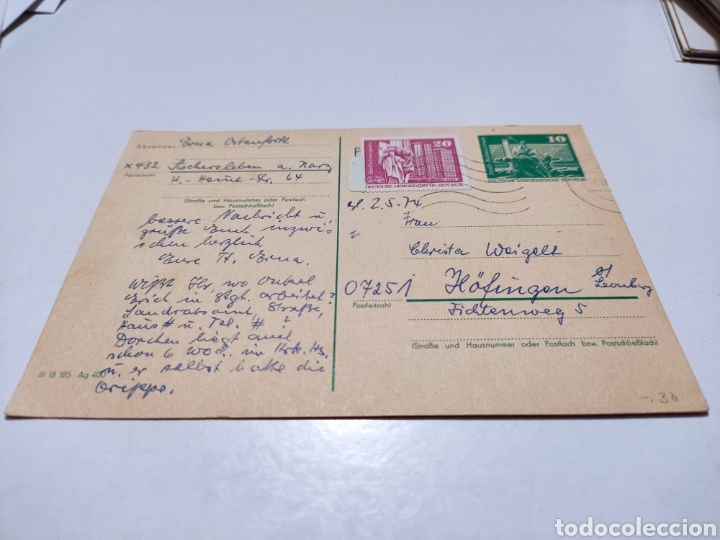 Sellos: Entero postal DDR - Foto 1
