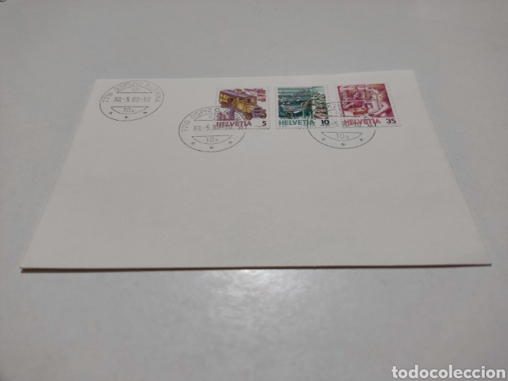 Sellos: Sobre sellos Suiza - Foto 1