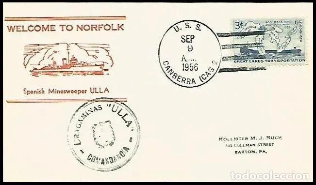 Briefmarken: ARMADA 1956 DRAGAMINAS ULLA EN NORFOLK