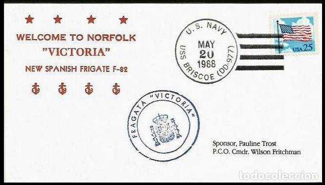 Briefmarken: ARMADA 1988 FRAGATA VICTORIA EN NORFOLK