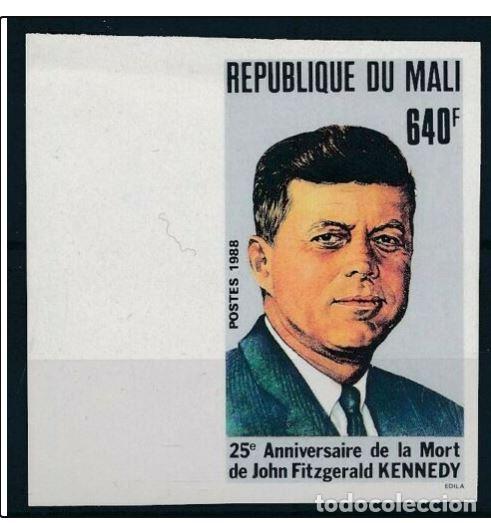 Sellos: MALI SIN DENTAR IMPERFORATE KENNEDY - Foto 1