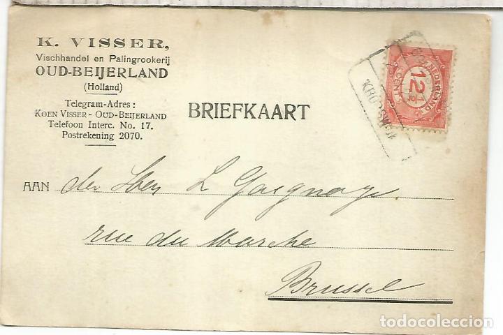 Sellos: HOLANDA TARJETA 1923 - Foto 1