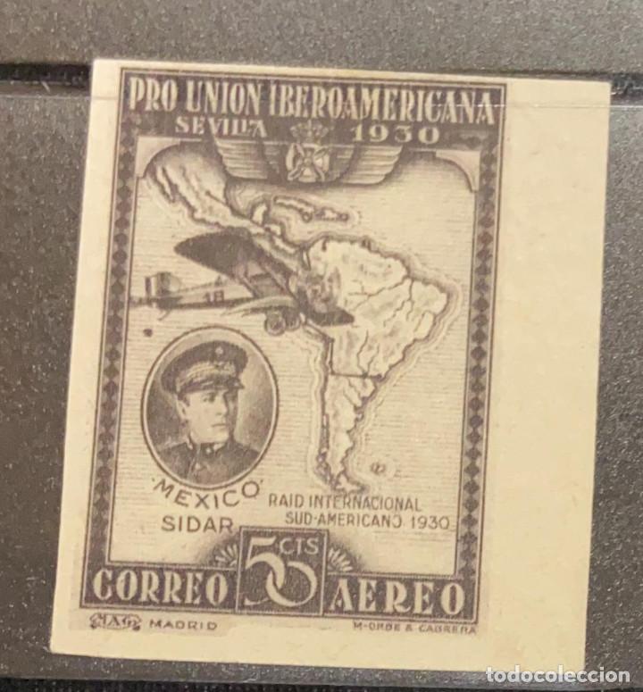Sellos: SO) SPAIN, AVIATION, IMPERFORATED, MAP - Foto 1