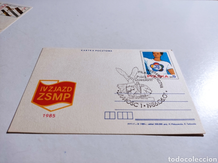 Sellos: Tarjeta postal Polonia - Foto 1