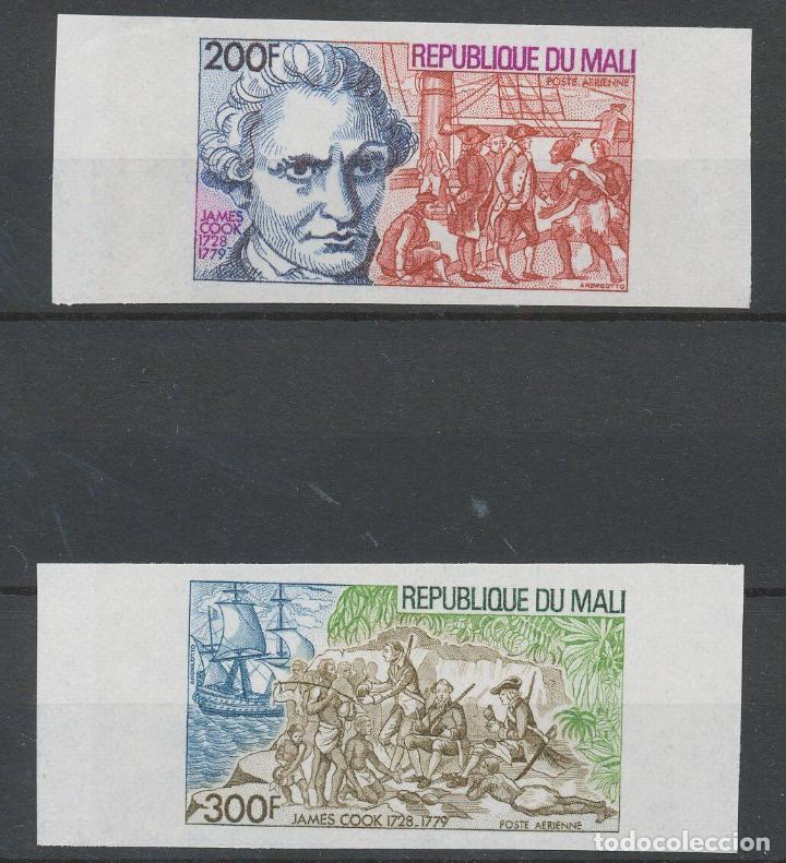 Sellos: MALI SIN DENTAR IMPERFORATE JAMES COOK EXPLORER - Foto 1