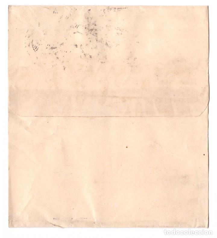 Sellos: FAJA POSTAL DE SUIZA // CIRCULADA EN 1913 - Foto 2