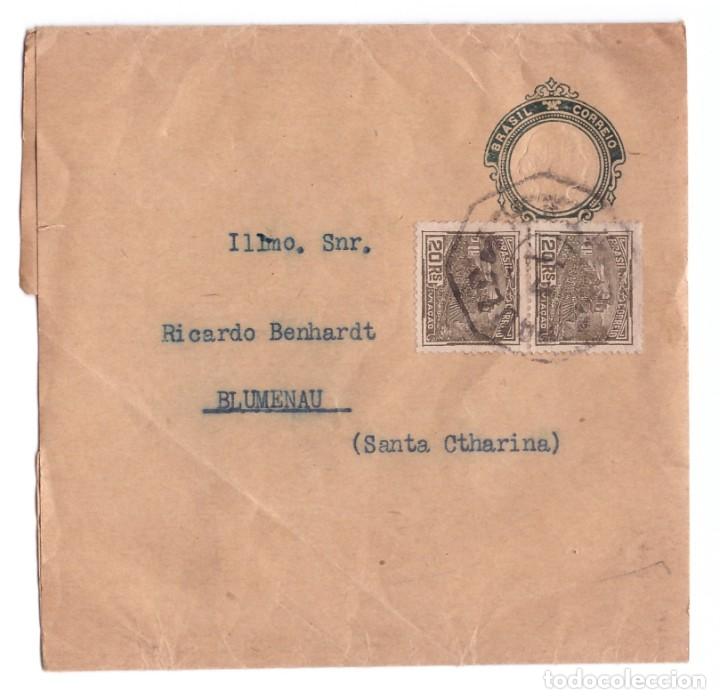 Sellos: FAJA POSTAL DE BRASIL // CIRCULADA - Foto 1