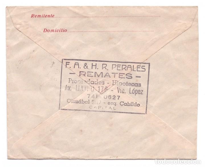 Sellos: SOBRE POSTAL DE ARGENTINA // CIRCULADO - Foto 2