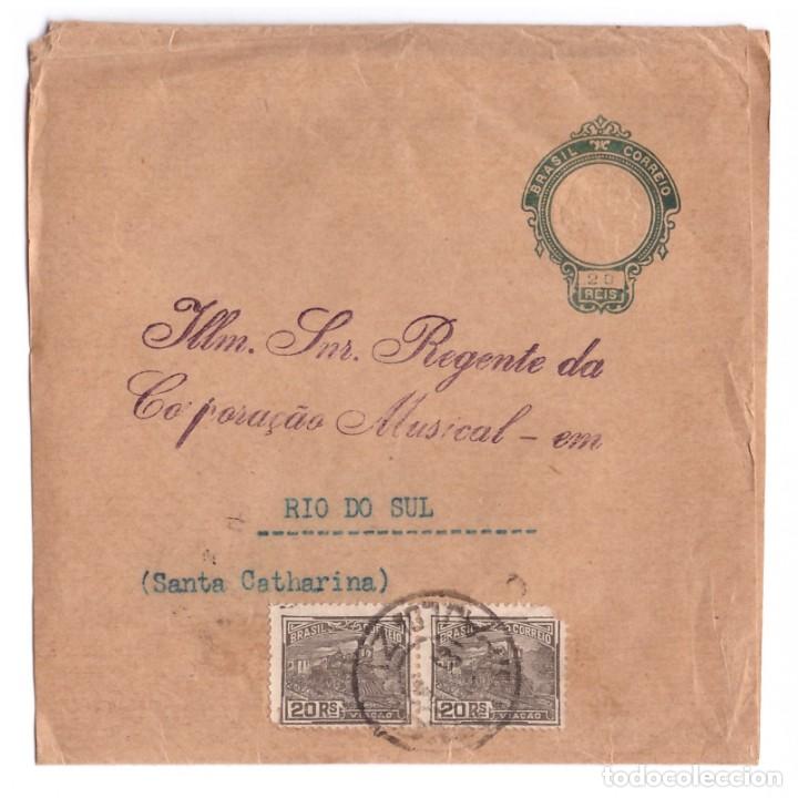 Sellos: FAJA POSTAL DE BRASIL // CIRCULADA - Foto 1
