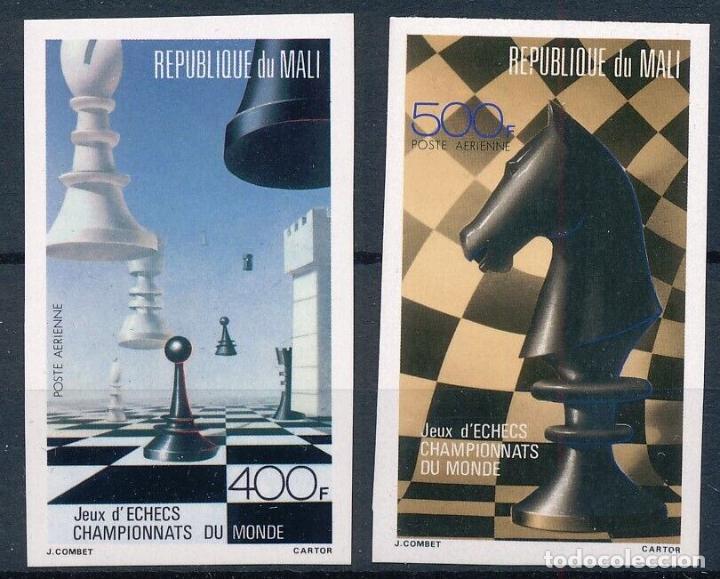 Sellos: MALI SIN DENTAR IMPERFORATE AJEDREZ CHESS - Foto 1